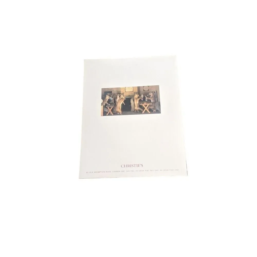 Christie's‎ Works of Art from Country Houses South Kensington 1/24/01 Auction...